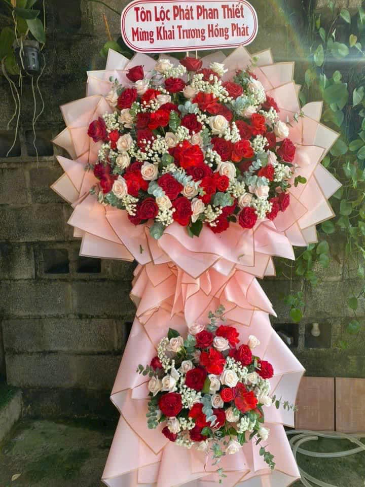 hoa khai trương