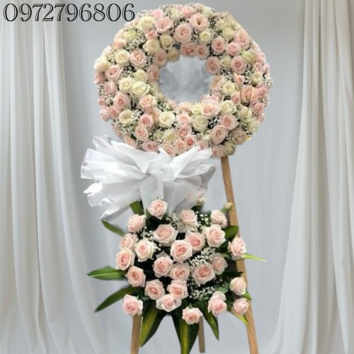 Hoa chia buồn – hoa đám tang #HCB25
