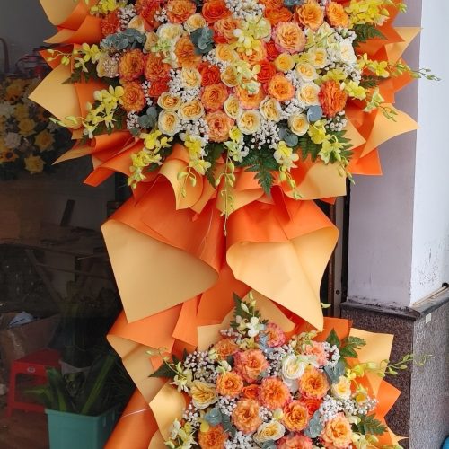 Mẫu Kệ Hoa khai trương rẻ đẹp #HKT16 ,.shop hoa An Khánh Cần Thơ