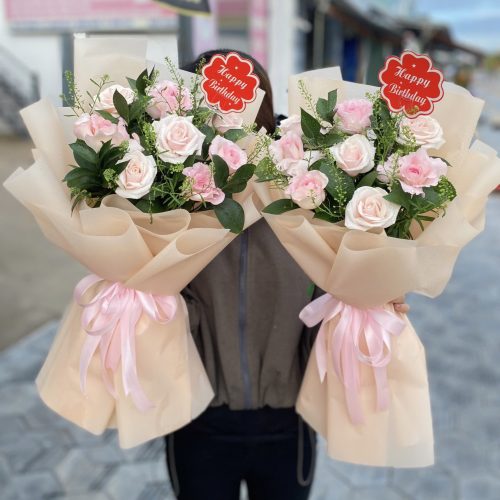 Hoa bó giá rẻ #HB07 ,.tiệm hoa An Khánh Cần Thơ