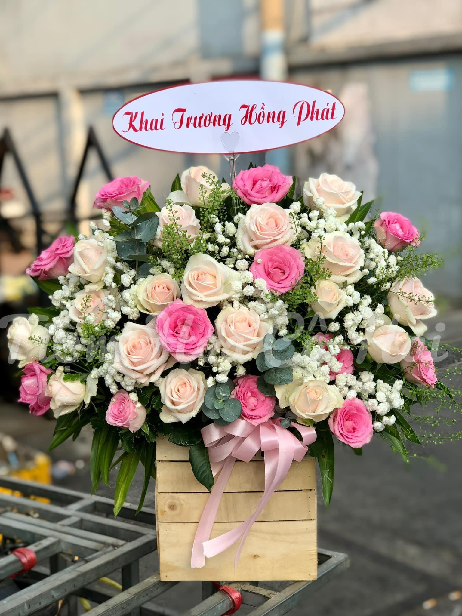 Dịch vụ điện hoa chúc mừng khai trương tại Cần Thơ
