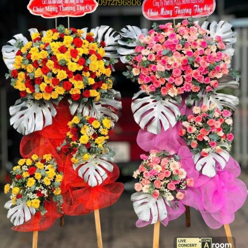 Kệ Hoa khai trương #HKT23 ,.hoa tươi Cần Thơ