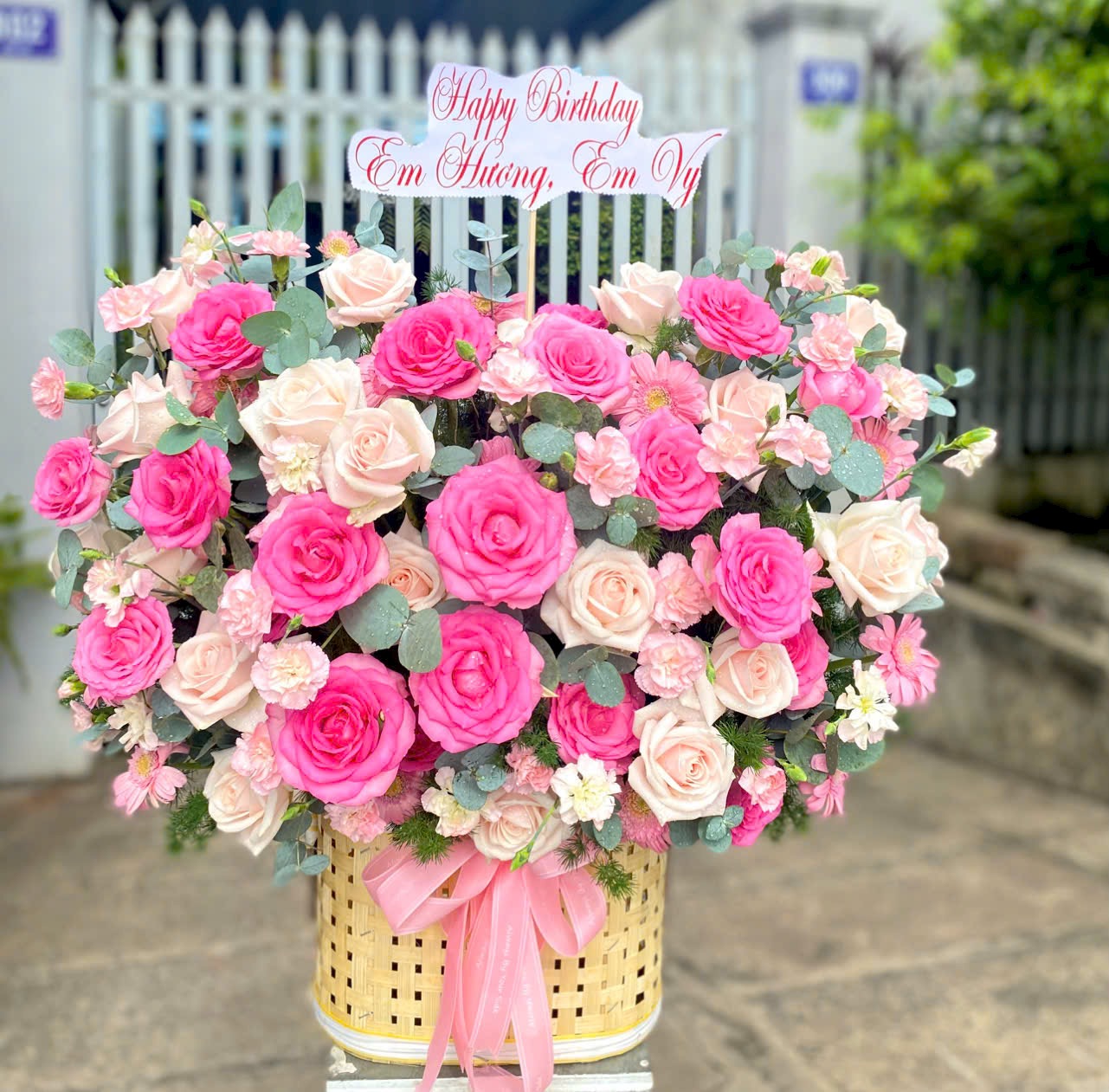 hoa tặng mẹ