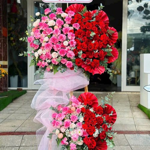 Kệ Khai Trương tại Shop Hoa Tươi Bình Thuỷ, Cần Thơ