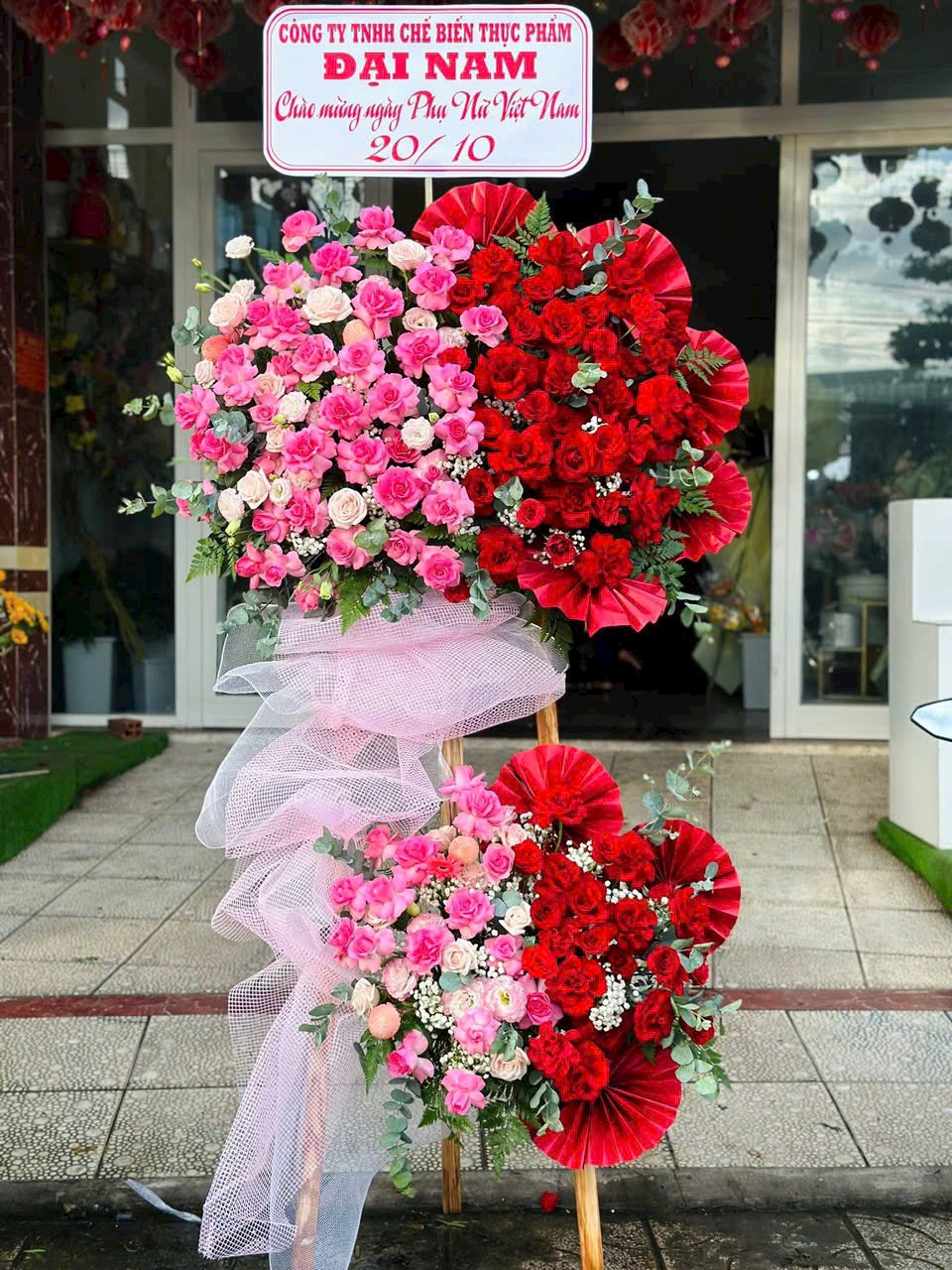 Kệ Khai Trương tại Shop Hoa Tươi Bình Thuỷ, Cần Thơ