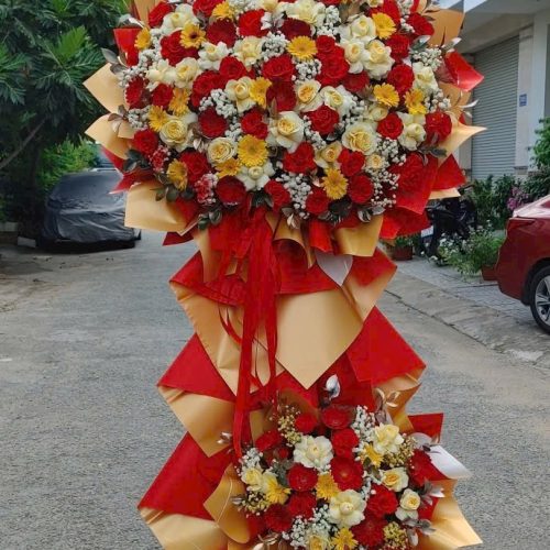 Hoa Khai trương, chúc mừng A4 #hoa tươi cần thơ